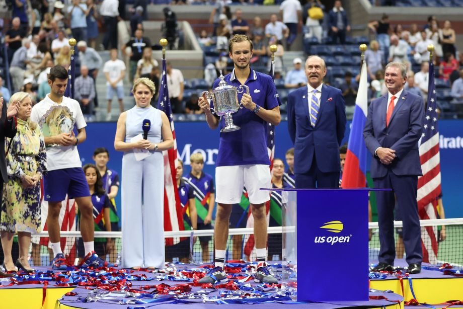 Даниил Медведев – чемпион US Open – 2021 Даниил Медведев – чемпион US Open – 2021