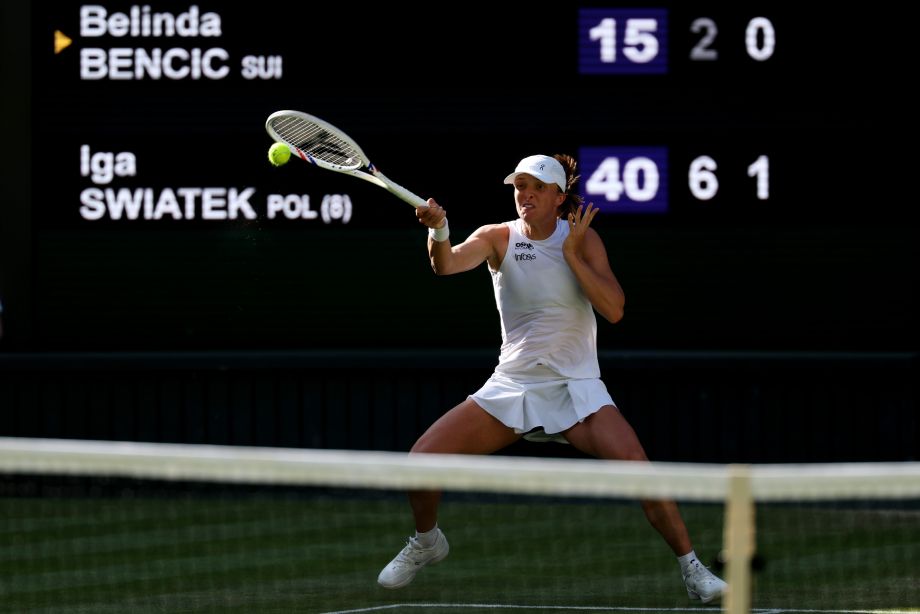 Ига Швёнтек уверенно вышла в финал Уимблдона Ига Швёнтек уверенно вышла в финал Уимблдона