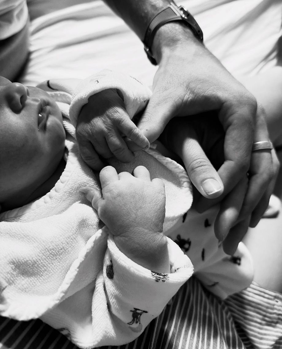 Новорождённый ребёнок Лоренцо Музетти