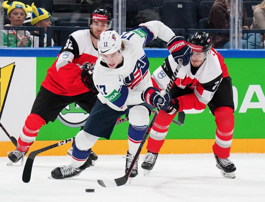 Австрия — США — 2:3 ОТ. Австрия в овертайме проиграла сборной США в матче чемпионата мира по хоккею-2022