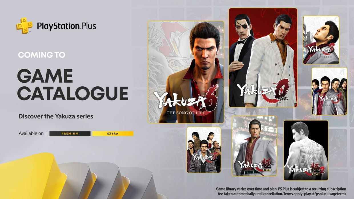 В новый PS Plus добавят все части серии Yakuza - Чемпионат