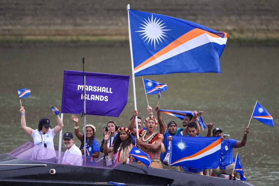 Болельщики сборной Маршалловых островов