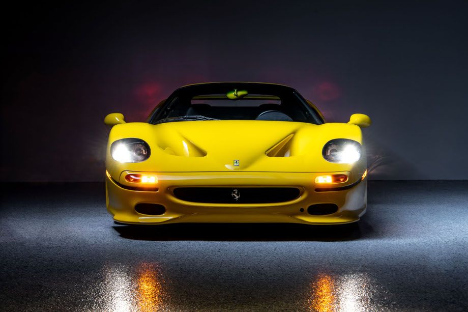 Ralph Lauren-in Ferrari F50 Ralph Lauren-in Ferrari F50