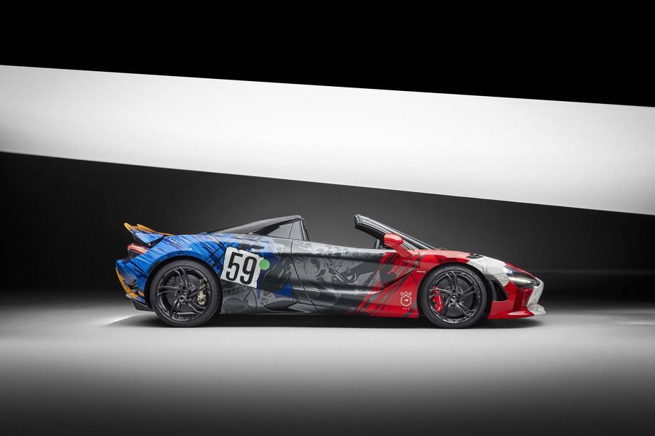 Суперкар McLaren 750S 3-7-59 Theme Суперкар McLaren 750S 3-7-59 Theme
