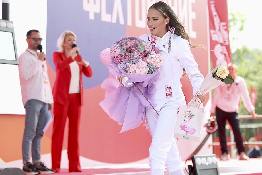Алина Загитова на Дне Московского спорта — 2023 Алина Загитова на Дне Московского спорта — 2023