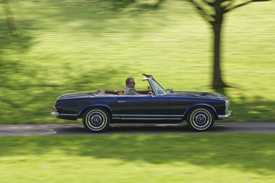 Электрический Mercedes-Benz SL W113 Pagoda от Everrati