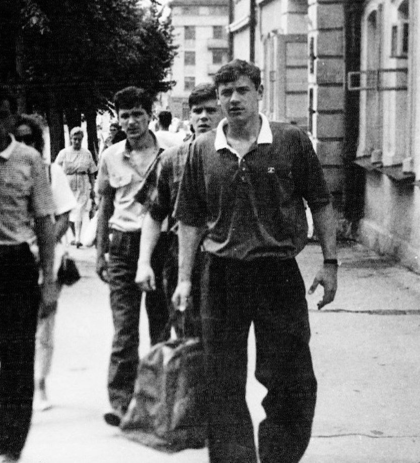 Андрей Канчельскис в начале 1990-х Андрей Канчельскис в начале 1990-х