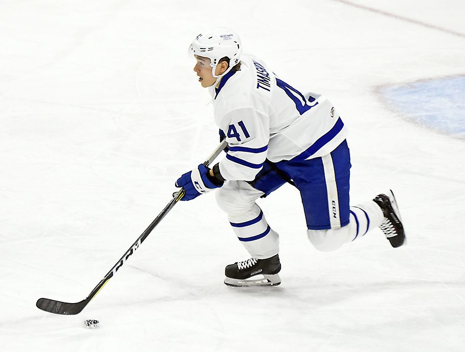 Дмитрий Тимашов в составе «Торонто»