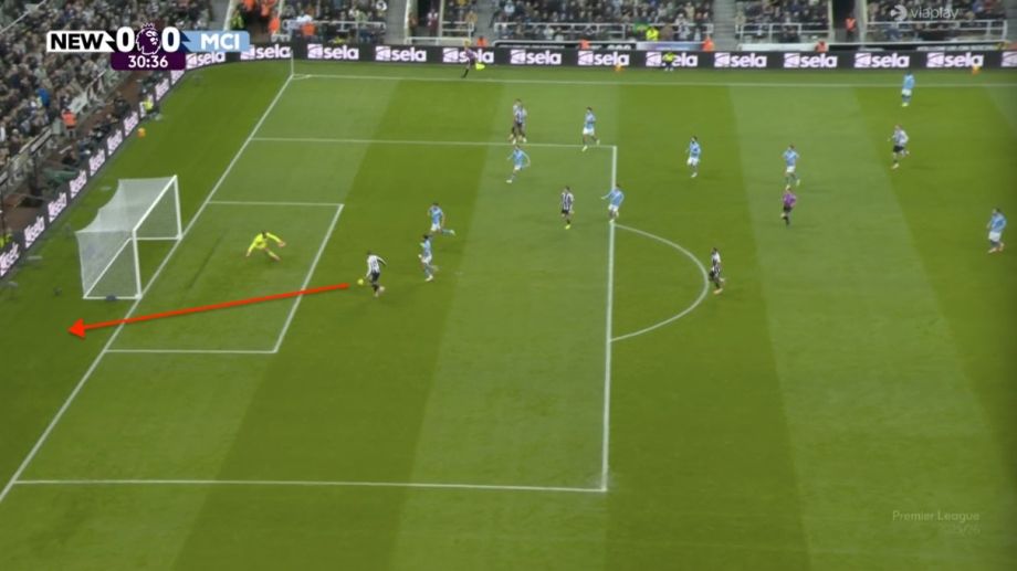 Харви Барнс не реализовал голевой момент