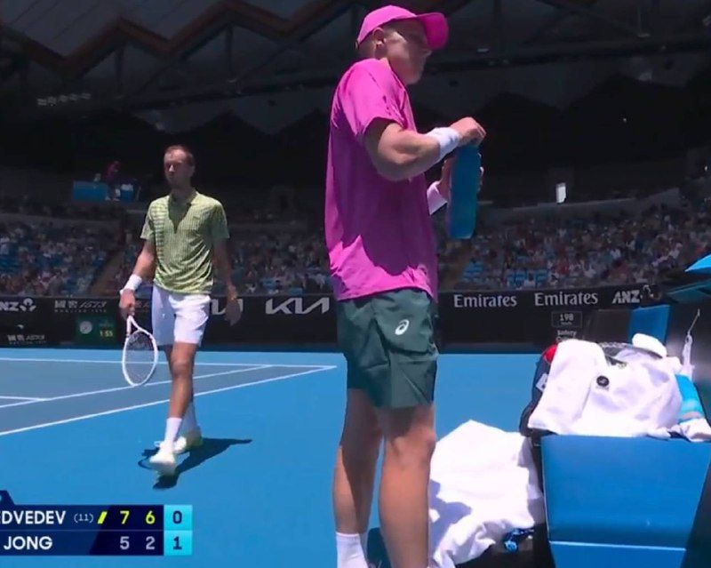 Даниил Медведев и Йеспер де Йонг