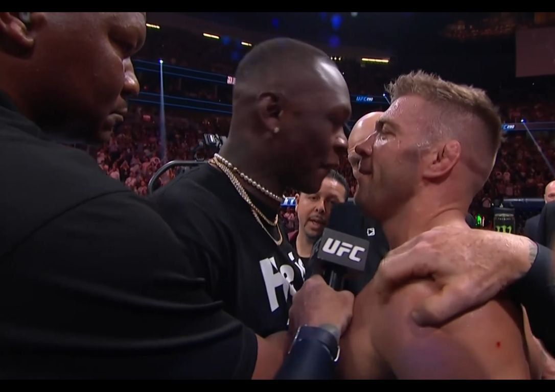Исраэль адесанья дрикус дю плесси полный бой. Легчайший вес UFC.