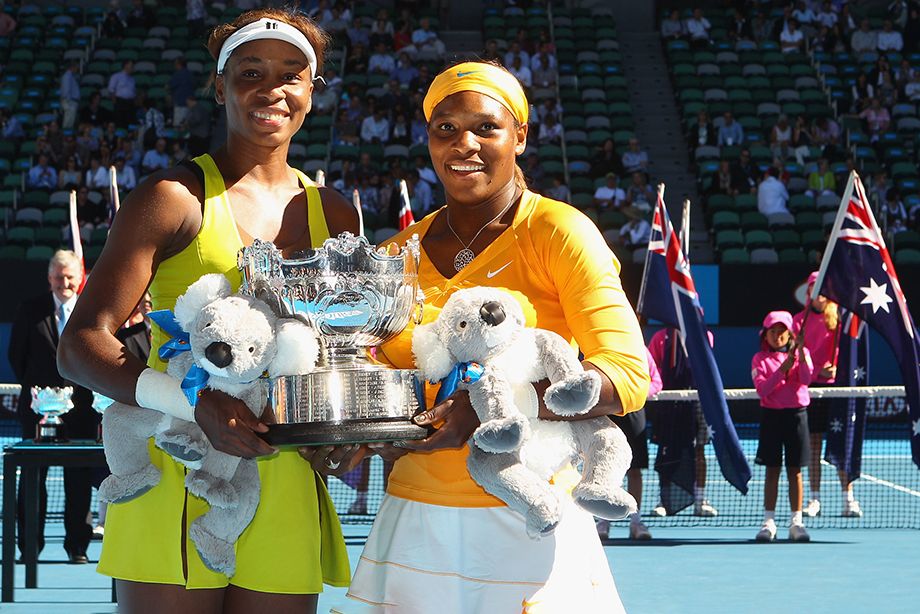 Винус и Серена Уильямс выиграли титул в парном разряде на Australian Open — 2010 Винус и Серена Уильямс выиграли титул в парном разряде на Australian Open — 2010