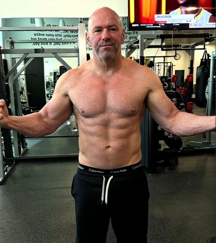 Физическая форма Даны Уайта, фото, здоровье президента UFC