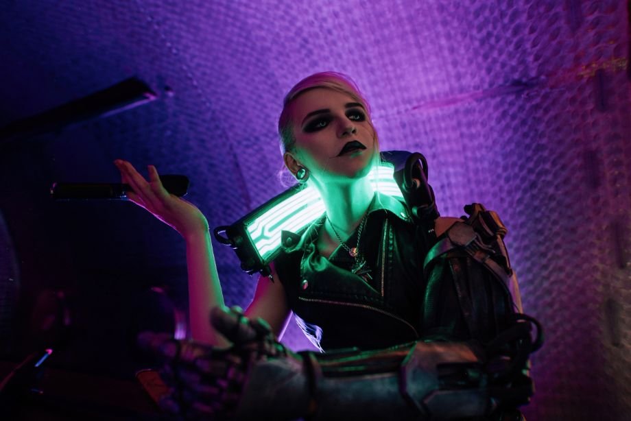 Sensorica. Russian Cyberpunk. Олевия Кибер косплей