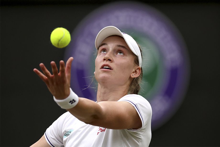 Елена Рыбакина на Уимблдоне-2024 Елена Рыбакина на Уимблдоне-2024