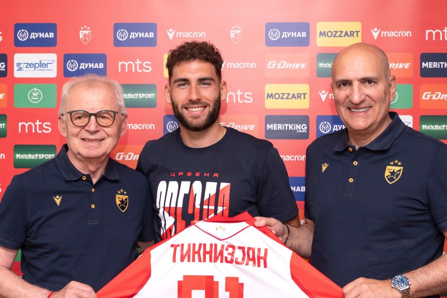 Наир Тикнизян в «Црвене Звезде»