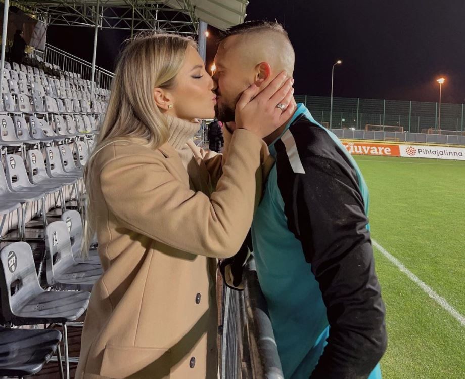 Максим Рудаков с супругой Екатериной