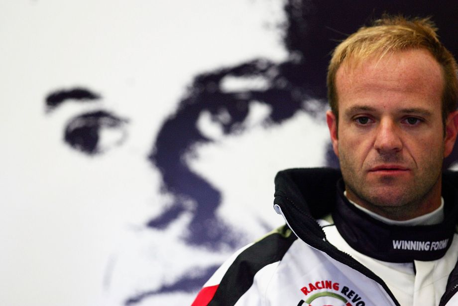 Рубенс Баррикелло на тестах в Хересе в 2006 году