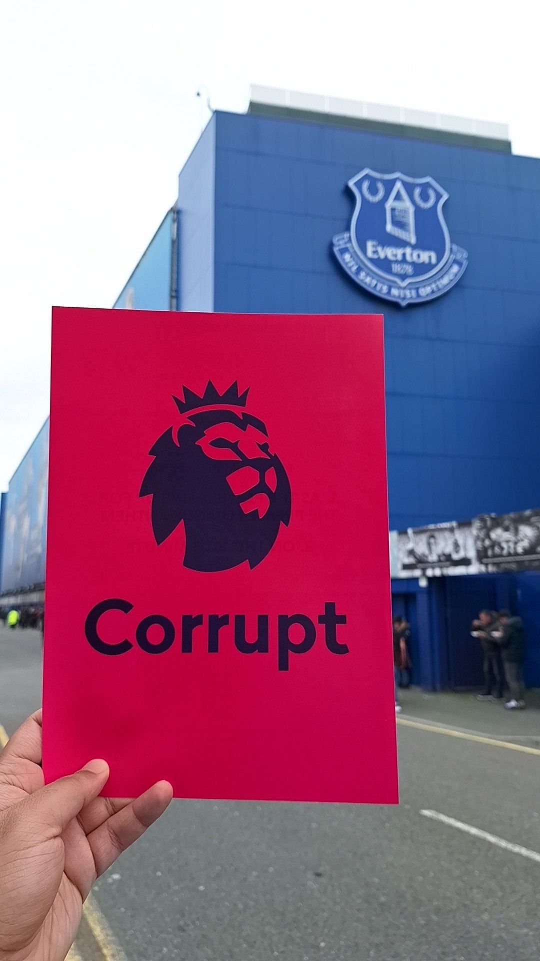 “Everton” azarkeşləri “Yunayted”lə oyunda bu kartı göstərəcəklər - FOTO