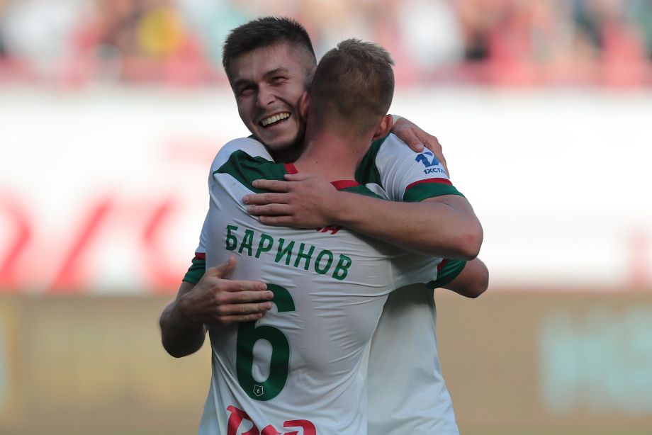 Рифат Жемалетдинов с Дмитрием Бариновым в «Локомотиве»