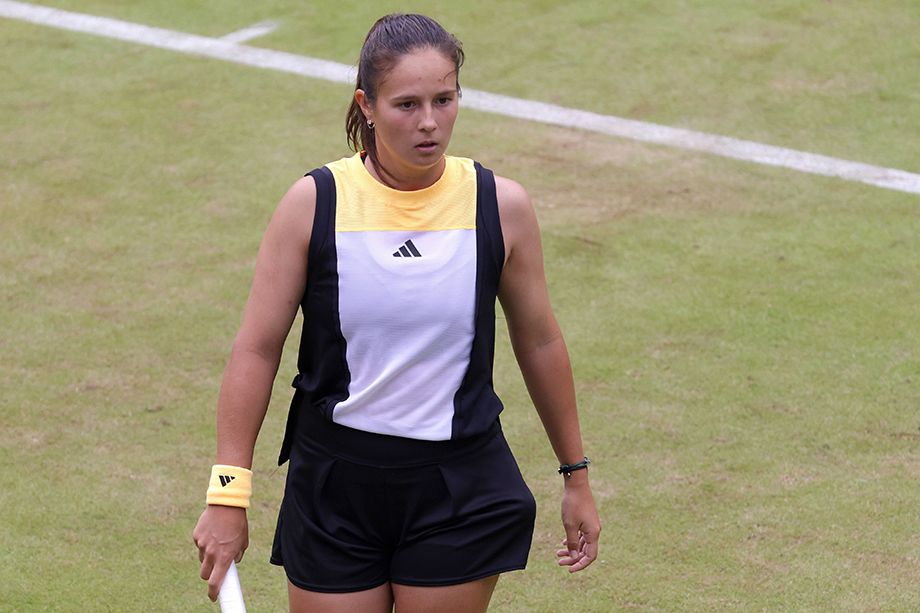 Дарья Касаткина на турнире WTA-500 в Берлине в 2024 году