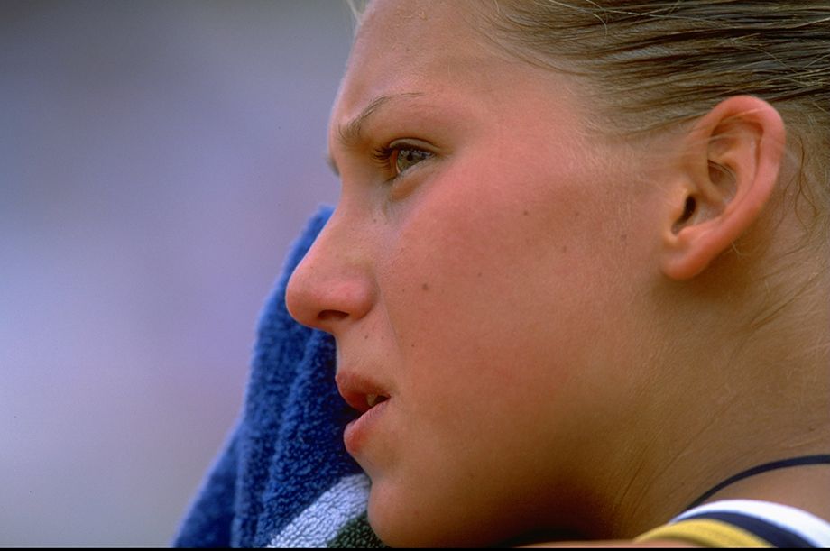 Анна Курникова на «Ролан Гаррос» — 1999 Анна Курникова на «Ролан Гаррос» — 1999