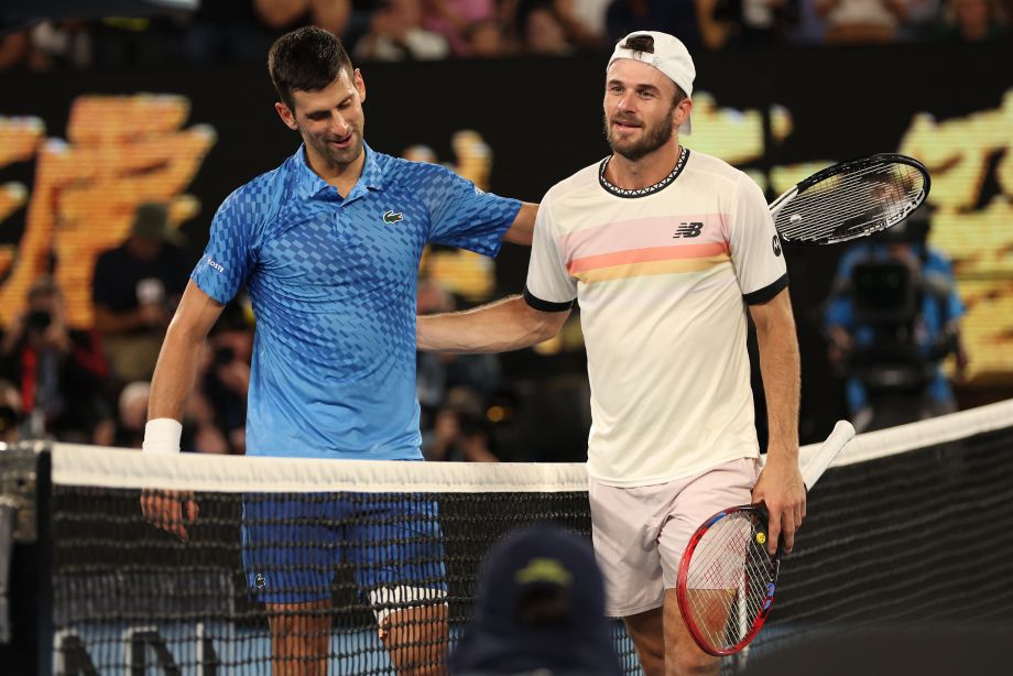 Томми Пол проиграл на Australian Open будущему чемпиону Новаку Джоковичу Томми Пол проиграл на Australian Open будущему чемпиону Новаку Джоковичу
