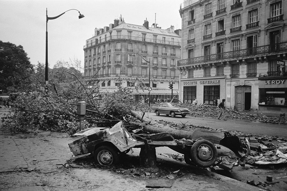 «Ролан Гаррос» — 1968 прошел на фоне французской революции, протестанты жгли автомобили и строили баррикады