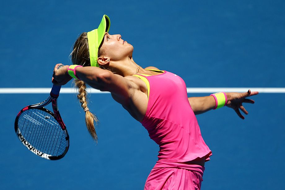 Эжени Бушар на Australian Open — 2015 носила наряд из именной линии Марии Шараповой Эжени Бушар на Australian Open — 2015 носила наряд из именной линии Марии Шараповой