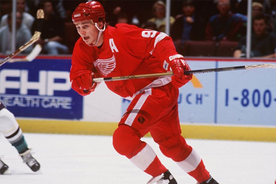 Sergei Fedorov Steve Yzerman 1992