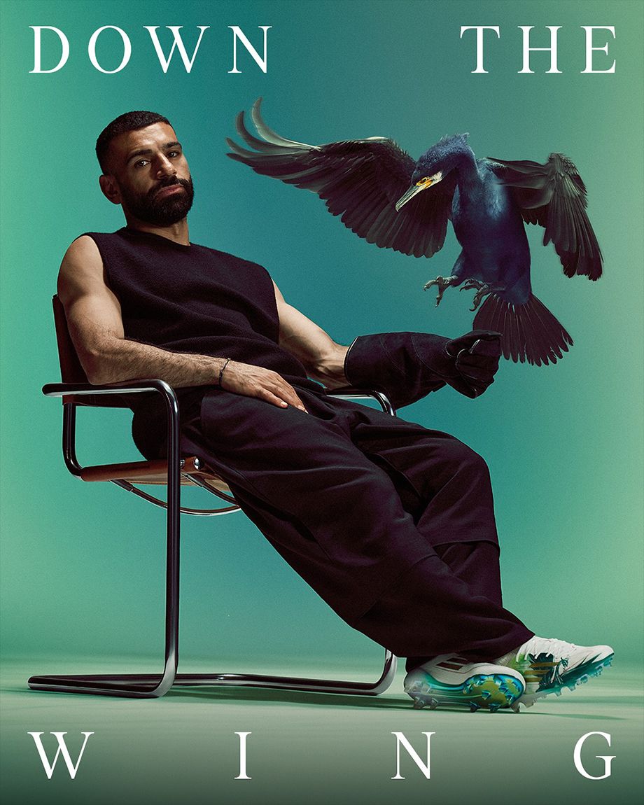 Салах в рекламе adidas