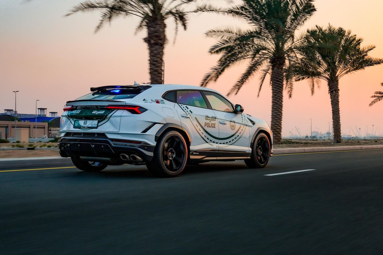 Lamborghini Urus Performante полиции Дубая