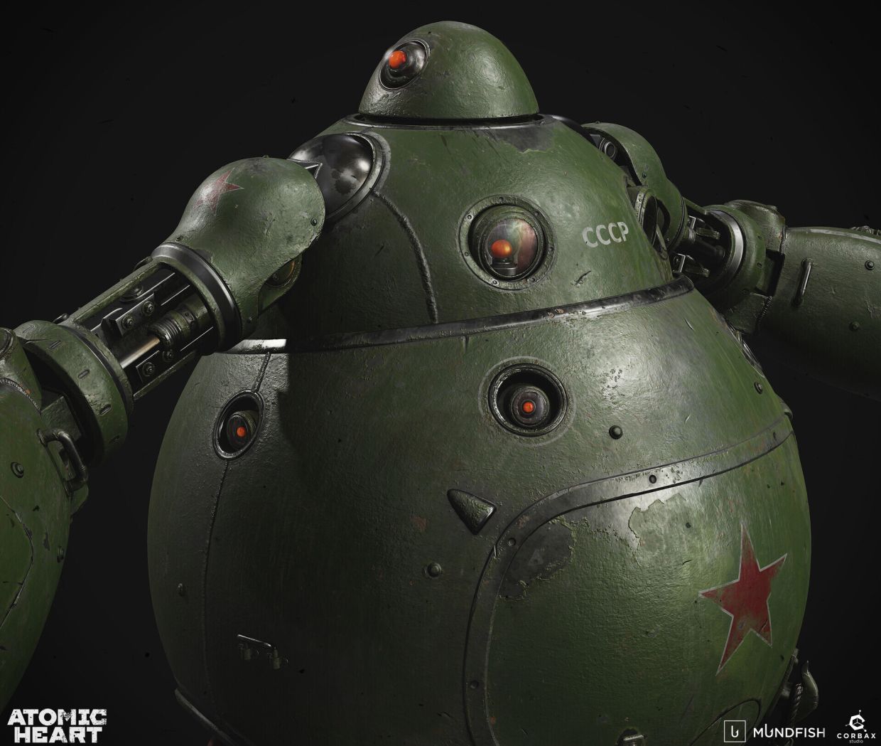 Фото наташи из атомик харт Авторы Atomic Heart показали концепты близняшек и других персонажей игры - Чемпи
