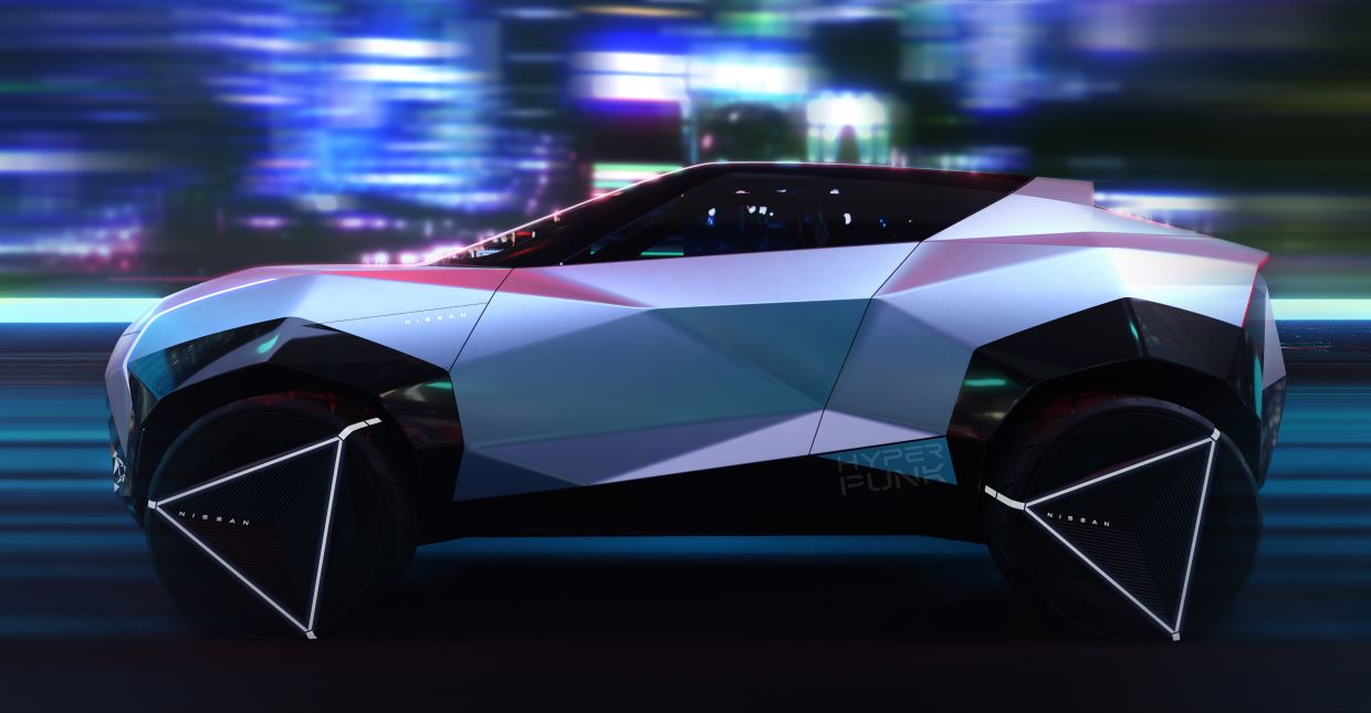 Nissan показал футуристический концепт Hyper Punk для художников и  инфлюенсеров - Чемпионат