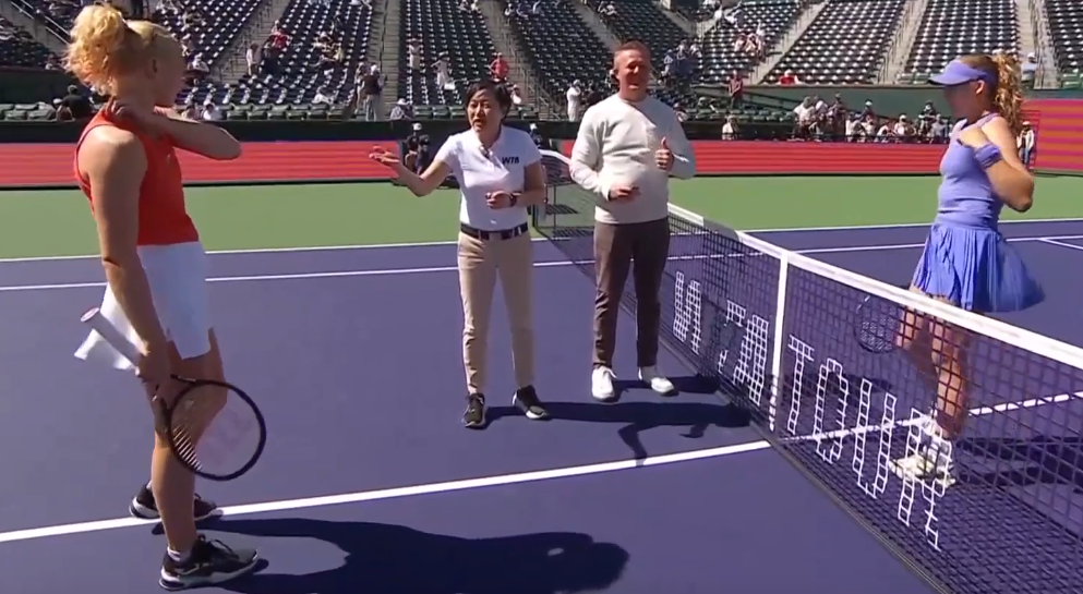 Катержина Синякова и Мирра Андреева