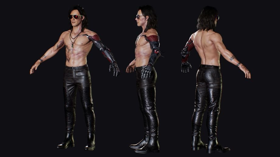 Коллекция Джонни Сильверхенда в Cyberpunk 2077