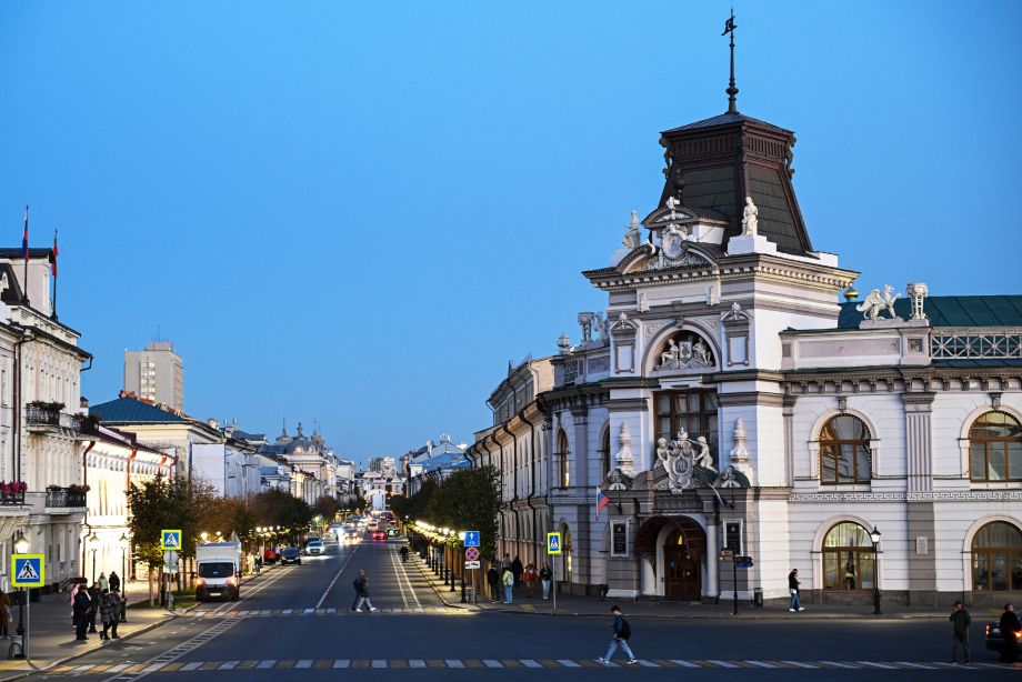 Вид на улицу Кремлёвская