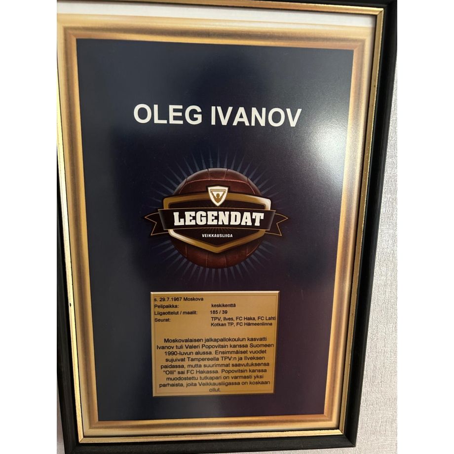 Олег Иванов — легенда финского футбола