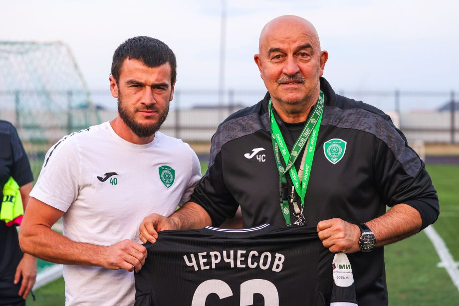 Ризван Уциев и Станислав Черчесов