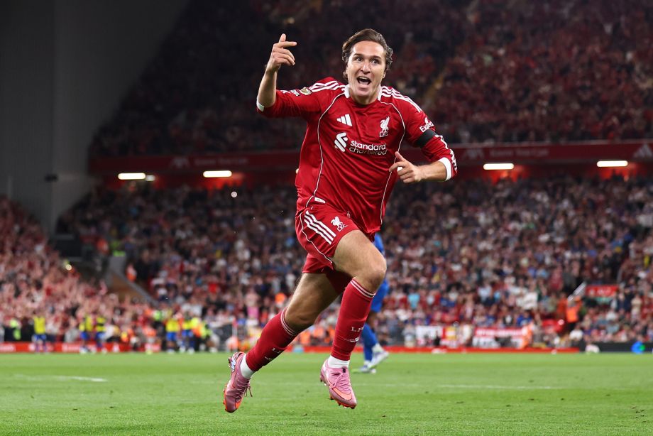 ФЕДЕРИКО КЬЕЗА ПРАЗДНУЕТ ГОЛ В ВОРОТА «БОРНМУТА»