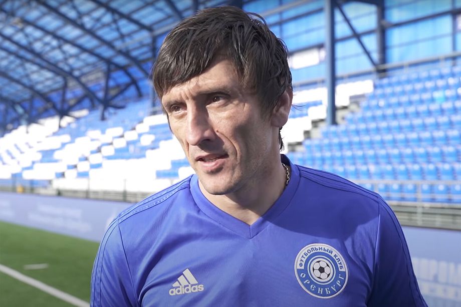 Дмитрий Андреев в бытность игроком Дмитрий Андреев в бытность игроком