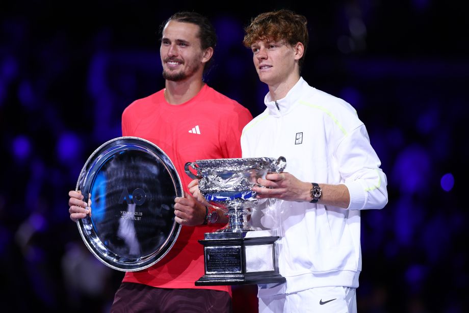 Александр Зверев и Янник Синнер после финала Australian Open – 2025