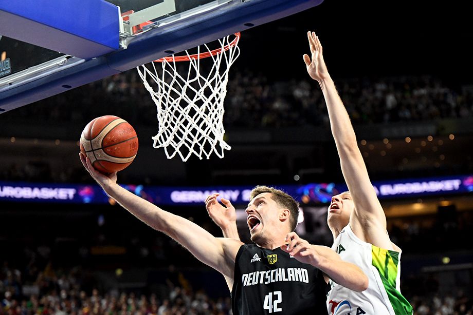 The German national team snatched victory from Lithuania in the EuroBasket match