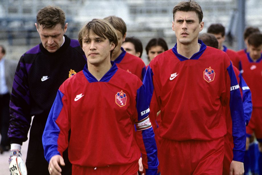 1996 год. Дмитрий Тяпушкин, Евгений Бушманов и Валерий Минько в ЦСКА 1996 год. Дмитрий Тяпушкин, Евгений Бушманов и Валерий Минько в ЦСКА