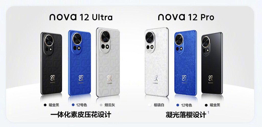 Huawei представила линейку смартфонов nova 12 с 5G, загнутым экраном и ...