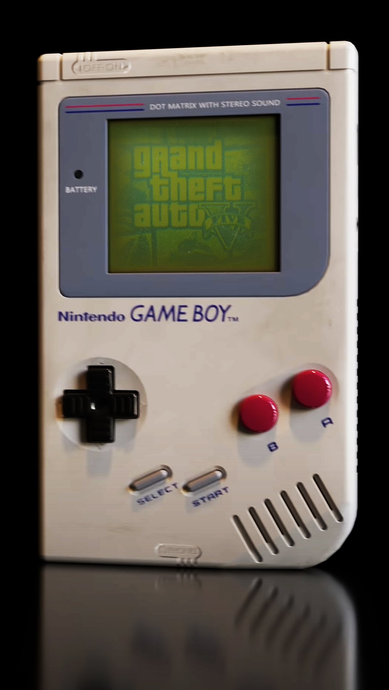 GTA 5 запустили на Game Boy 1989 года