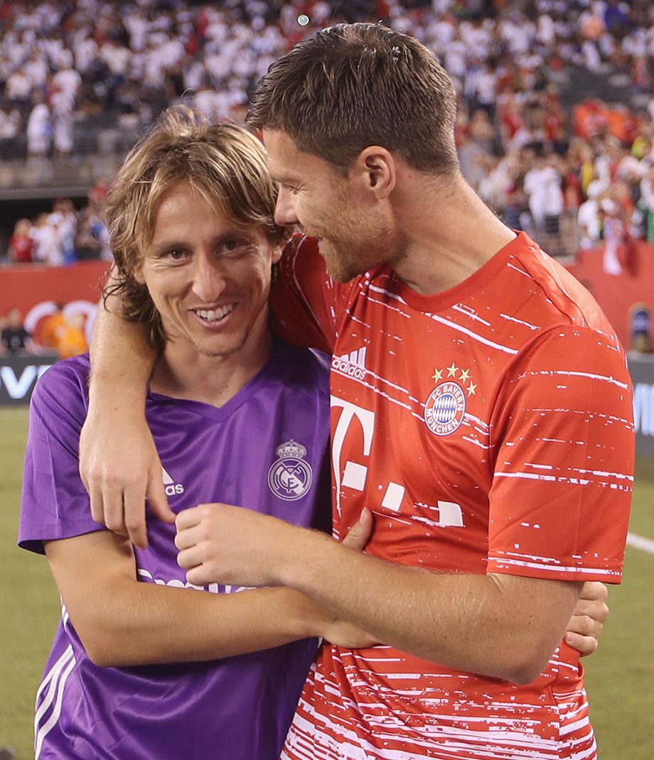 Лука Модрич и Хаби Алонсо