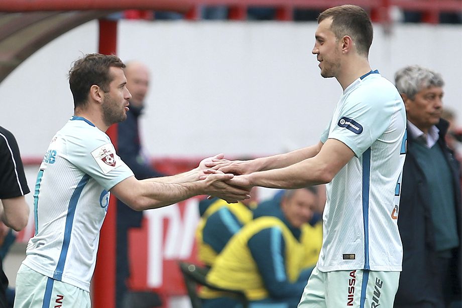 Александр Кержаков и Артём Дзюба