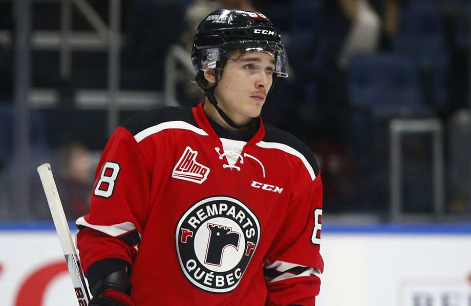 Дмитрий Тимашов в составе «Квебек Ремпартс»