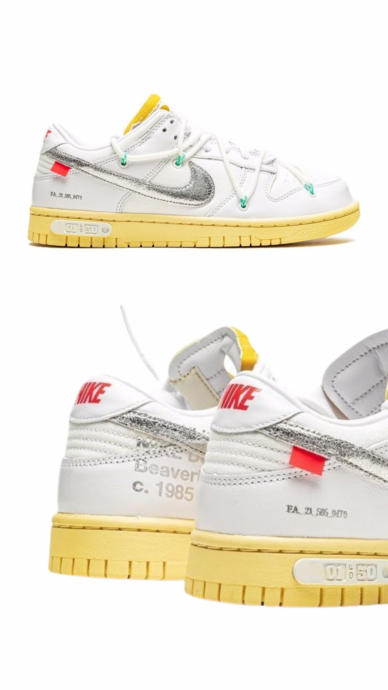 Off-White x Nike Dunk Low Lot 1